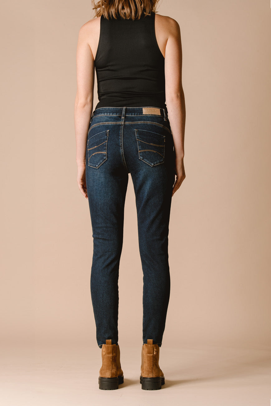 JEAN SKINNY BLONDIE DARK BLUE