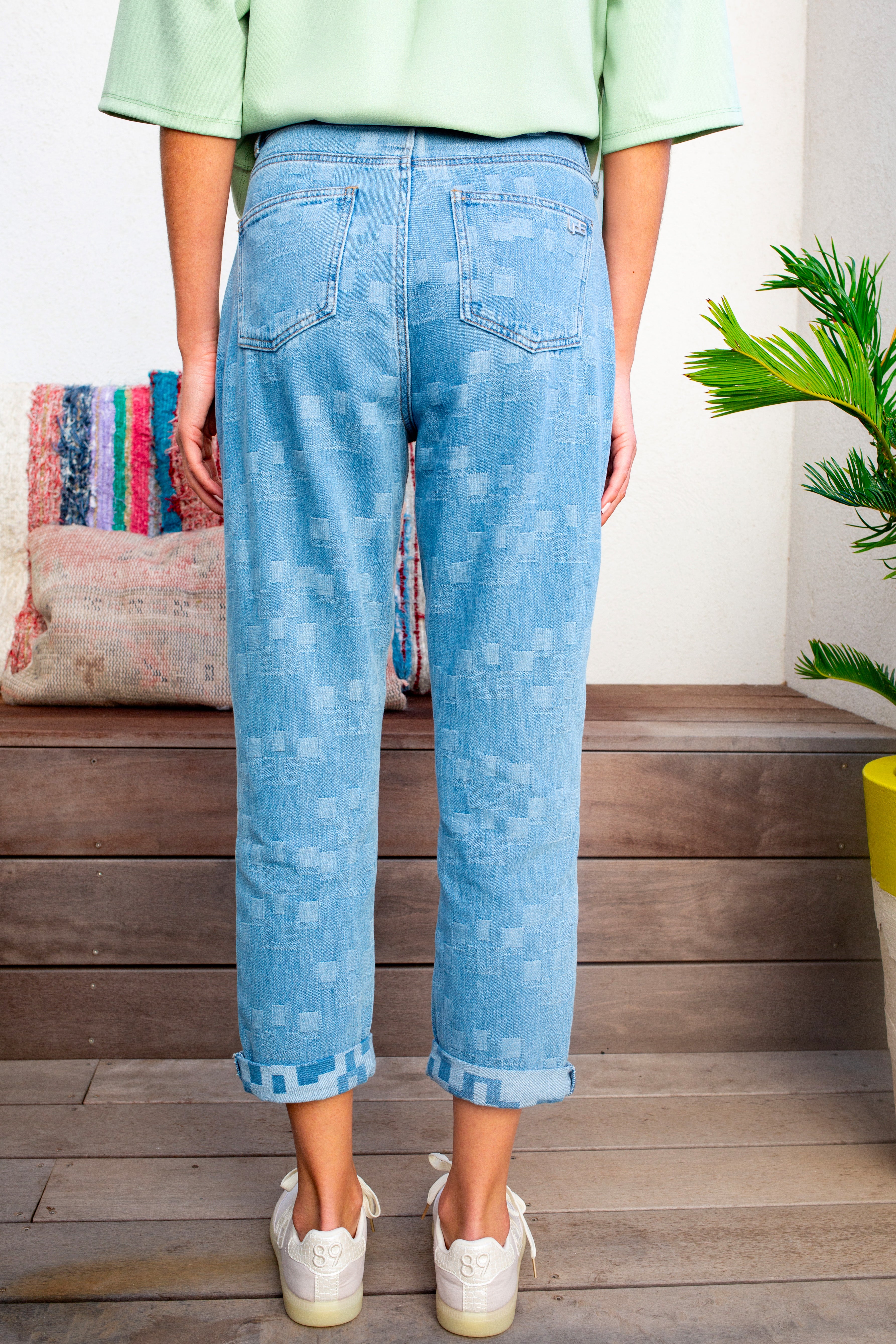JEAN MAILY BLUE PATCH