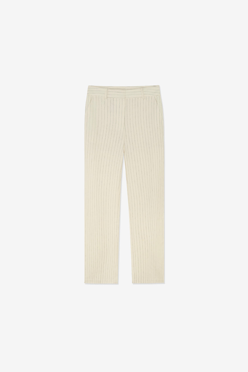 PANTALON GEN NATUREL RAYURES