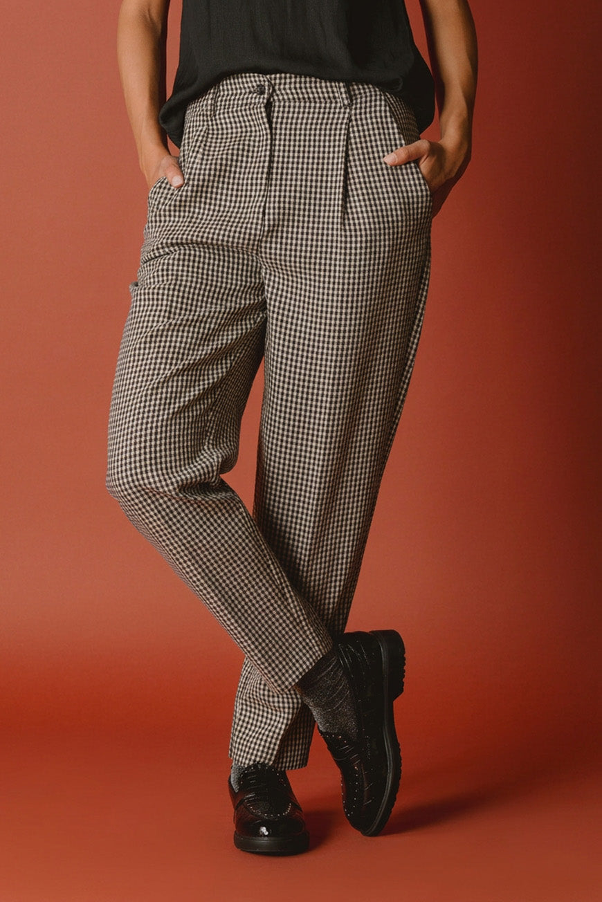 PANTALON CLOE MOTIF LONDON