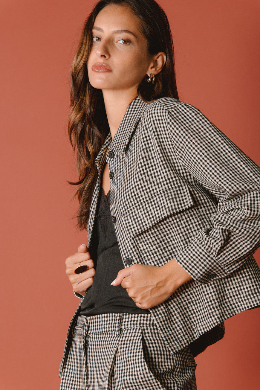 VESTE MARINELLE MOTIF LONDON