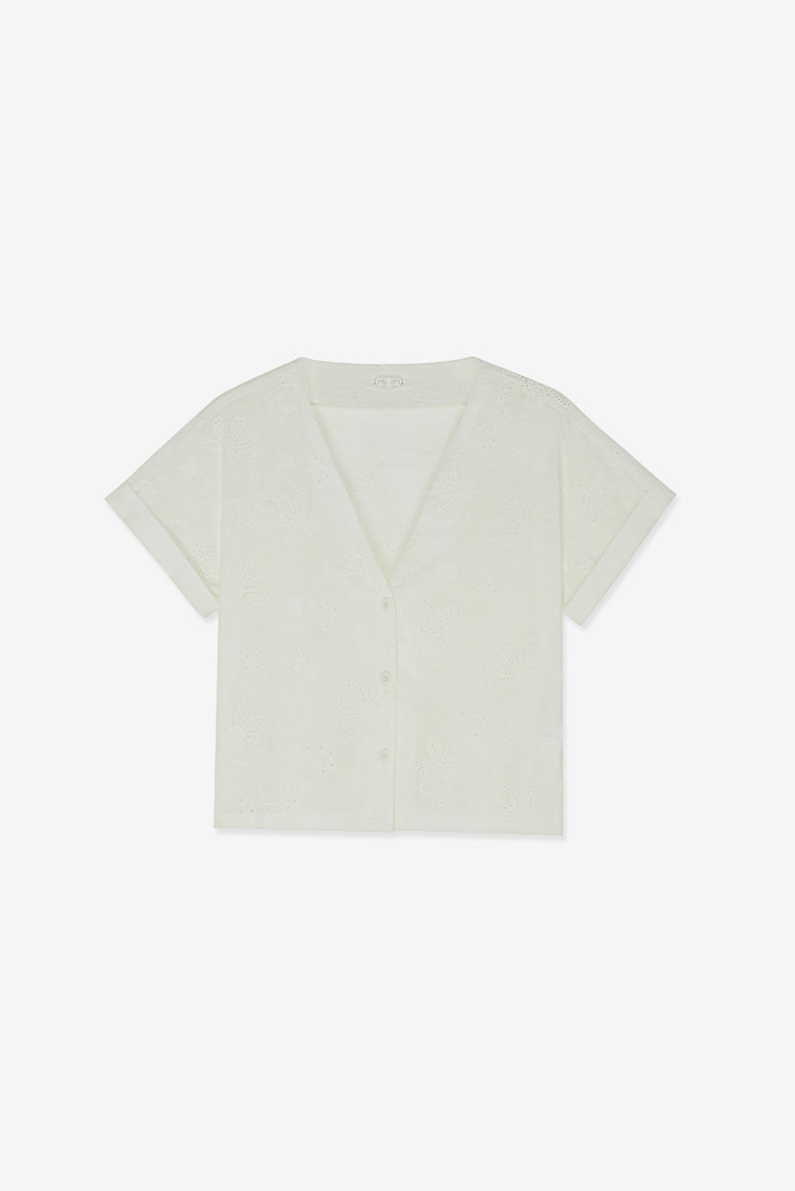 TOP NIHALE BLANC