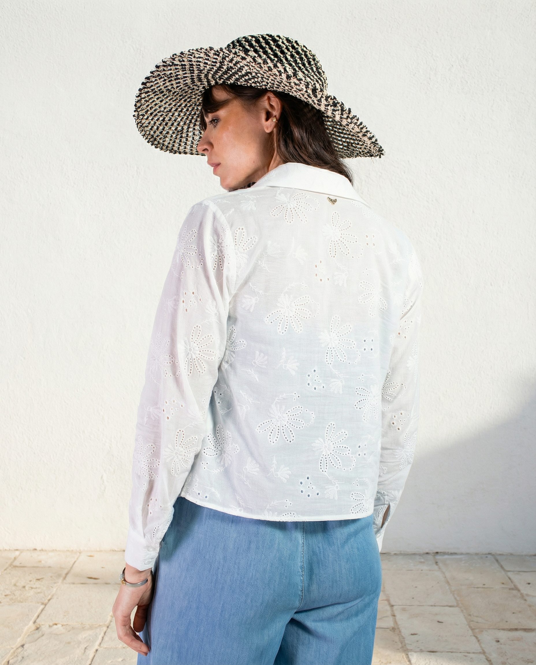 CHEMISE FAVA BLANC