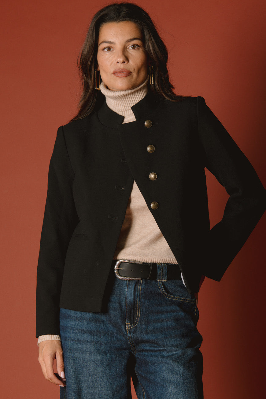 VESTE PATRICIE NOIR