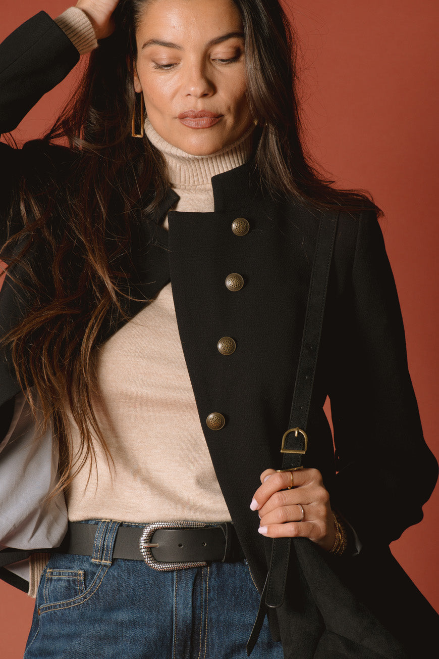 VESTE PATRICIE NOIR