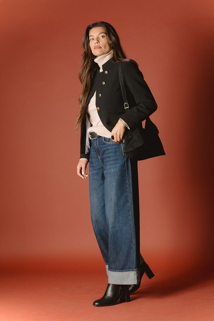 VESTE PATRICIE NOIR