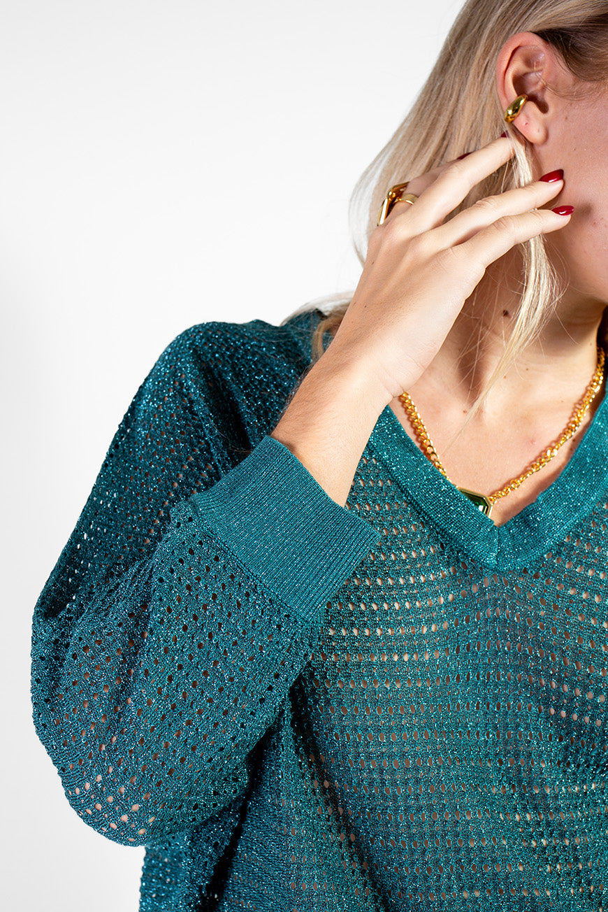 PULL NIMRA BLEU CANARD