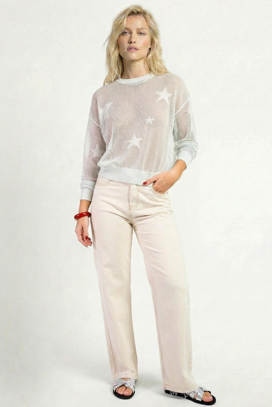 PULL MARINA ARGENT