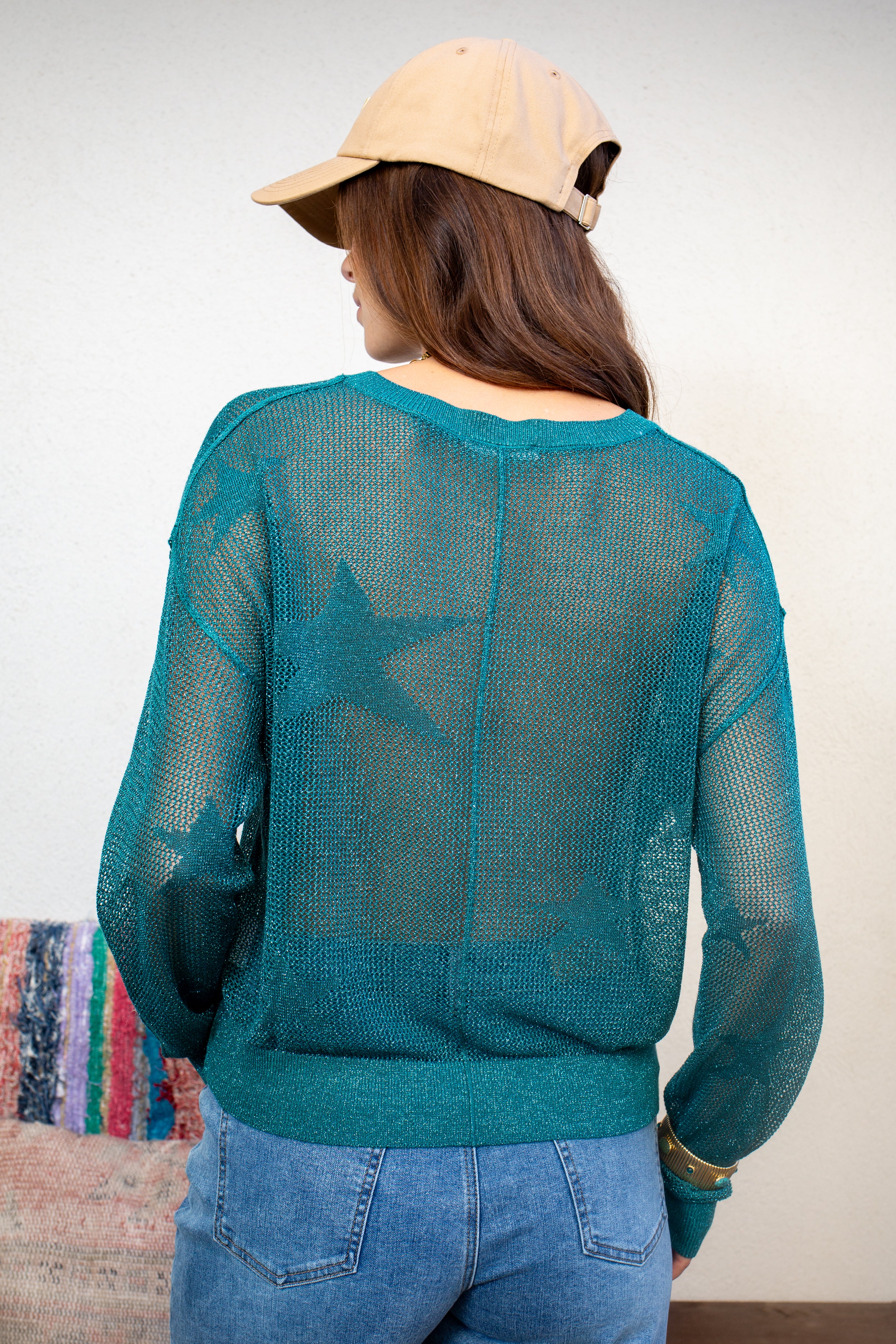 PULL MARINA BLEU CANARD