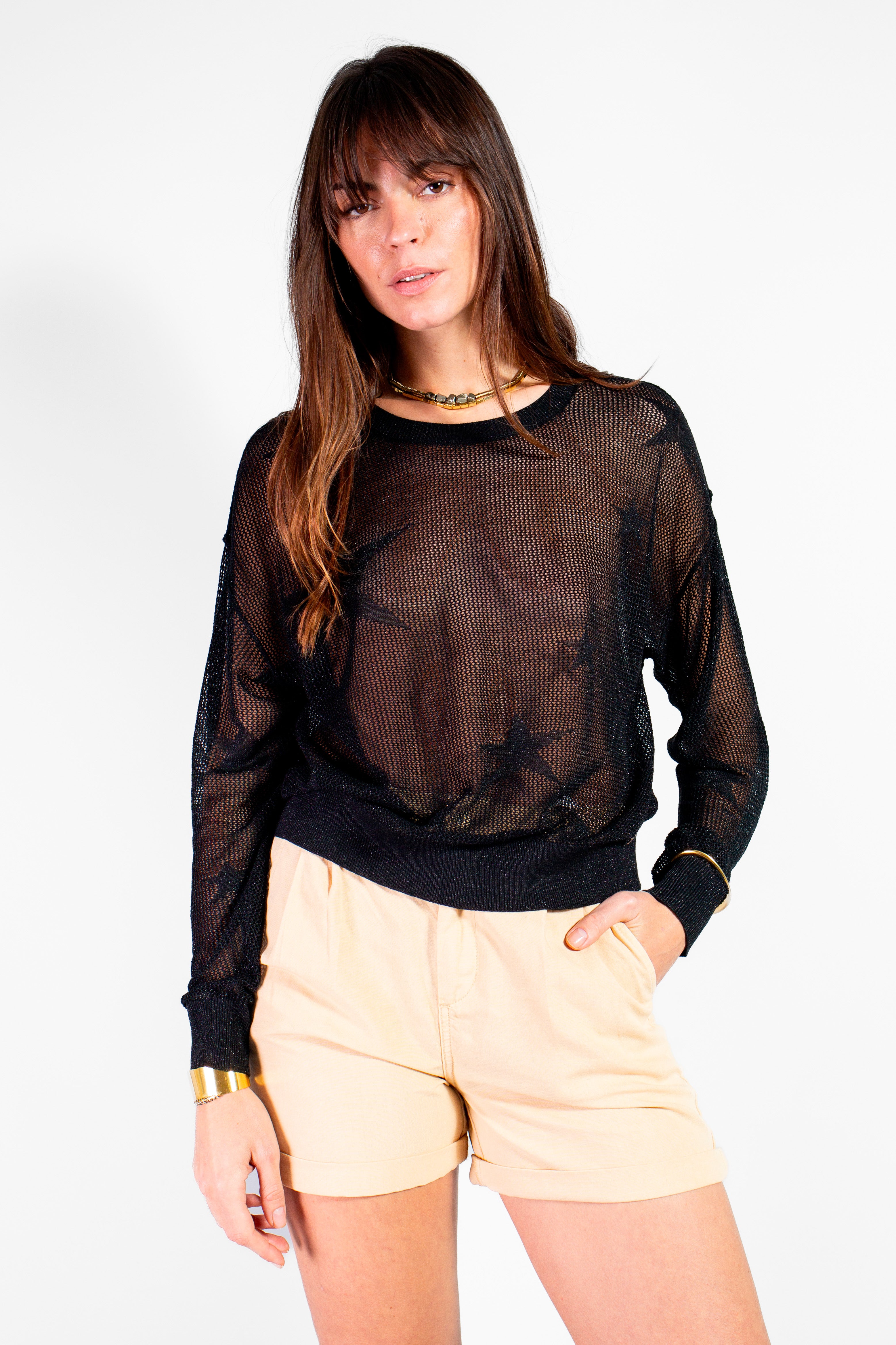 PULL MARINA NOIR