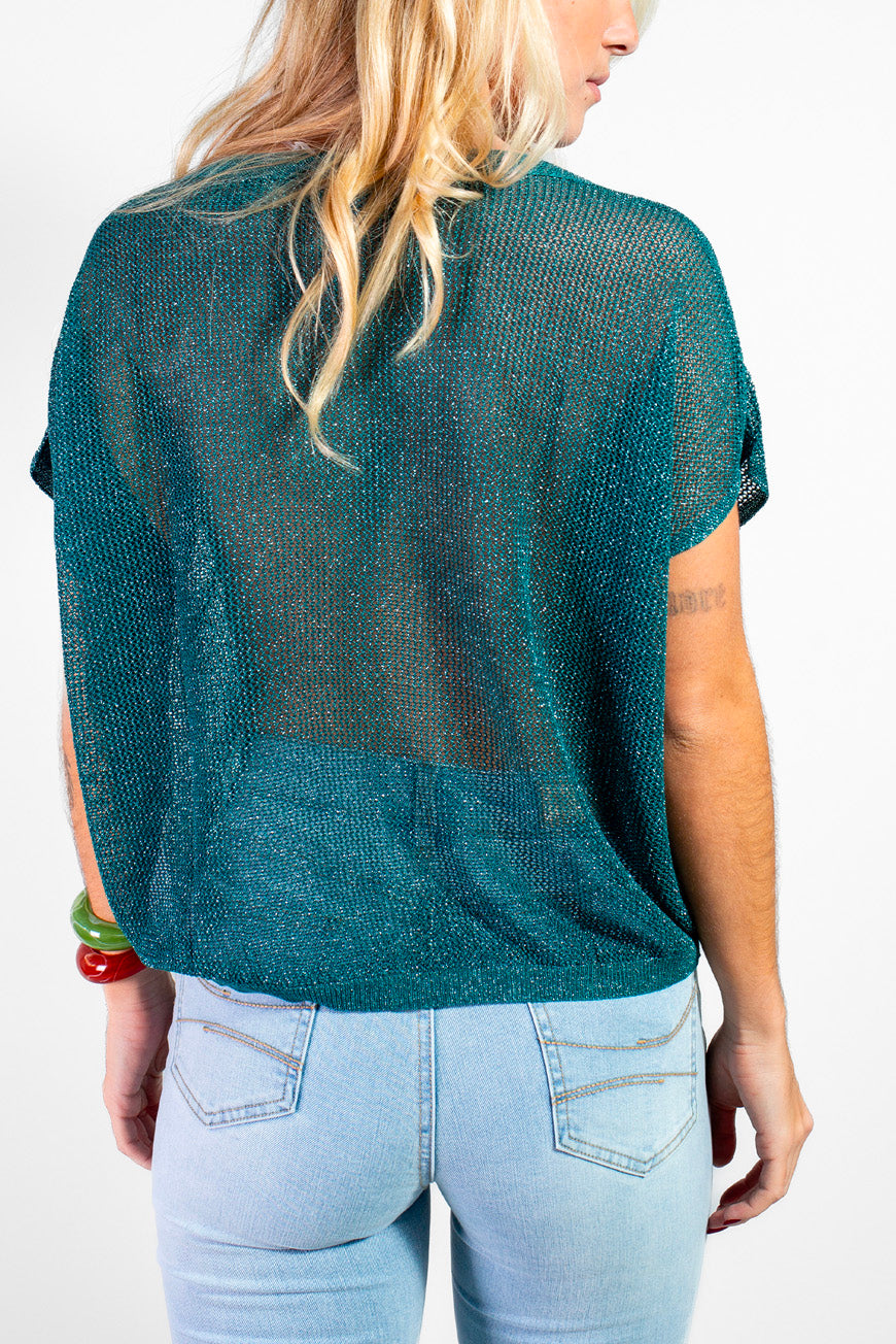 PULL NACIE BLEU CANARD