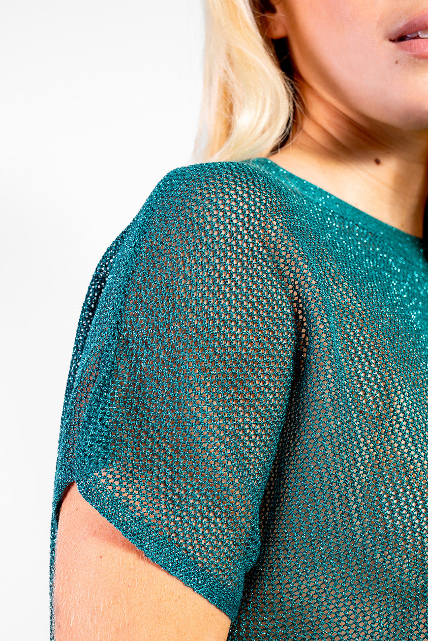 PULL NACIE BLEU CANARD