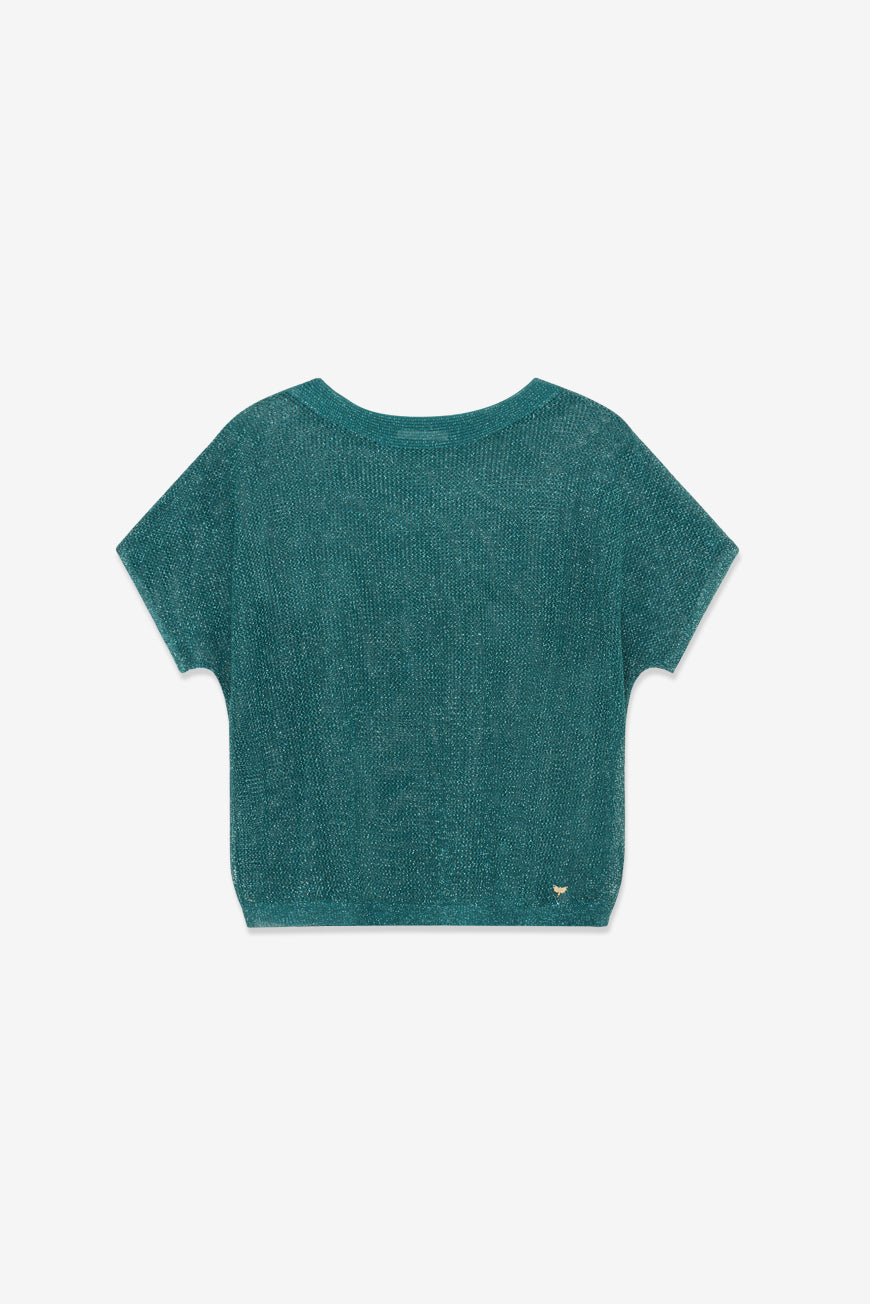PULL NACIE BLEU CANARD
