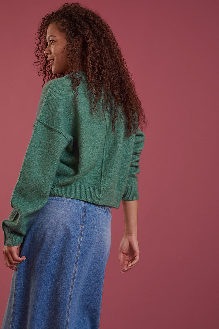 PULL COL ROND MARINA