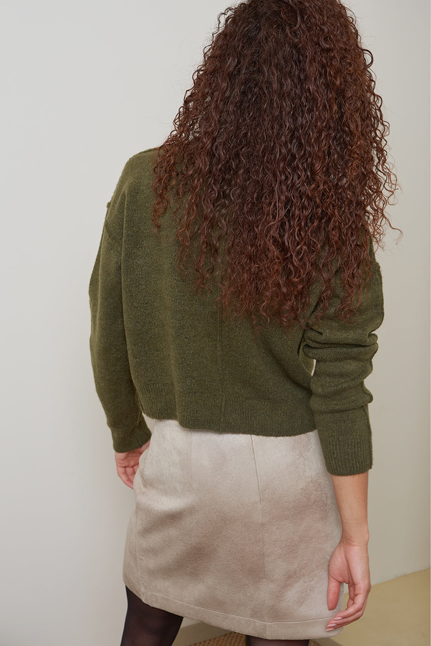 PULL COL ROND MARINA