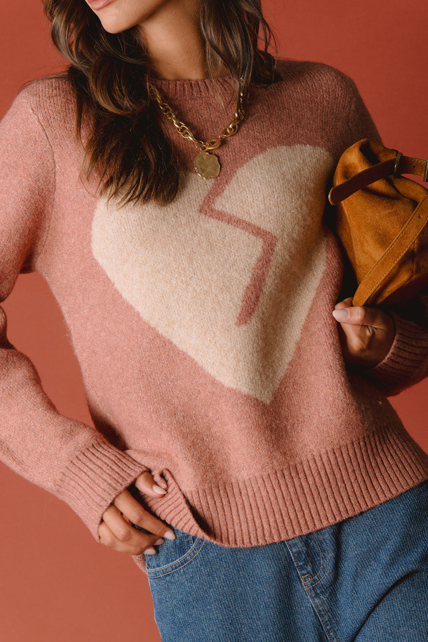 PULL PARFAITE ROSE