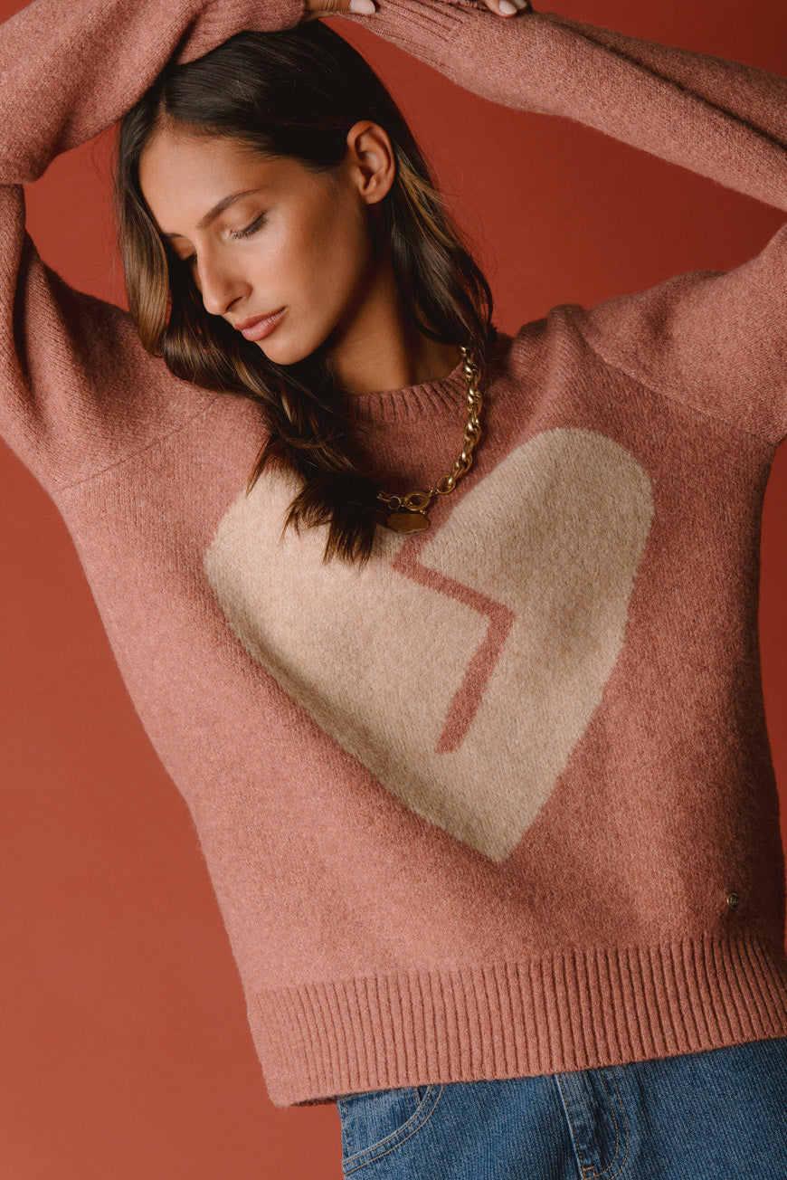 PULL PARFAITE ROSE