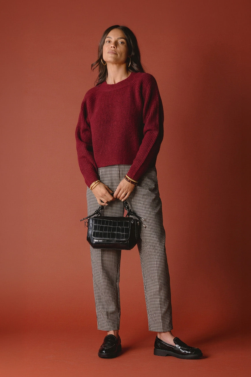 PULL PAMPHILIA BORDEAUX