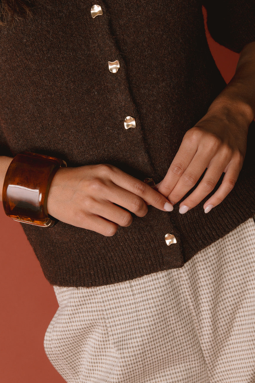GILET PALMIRE CHOCO