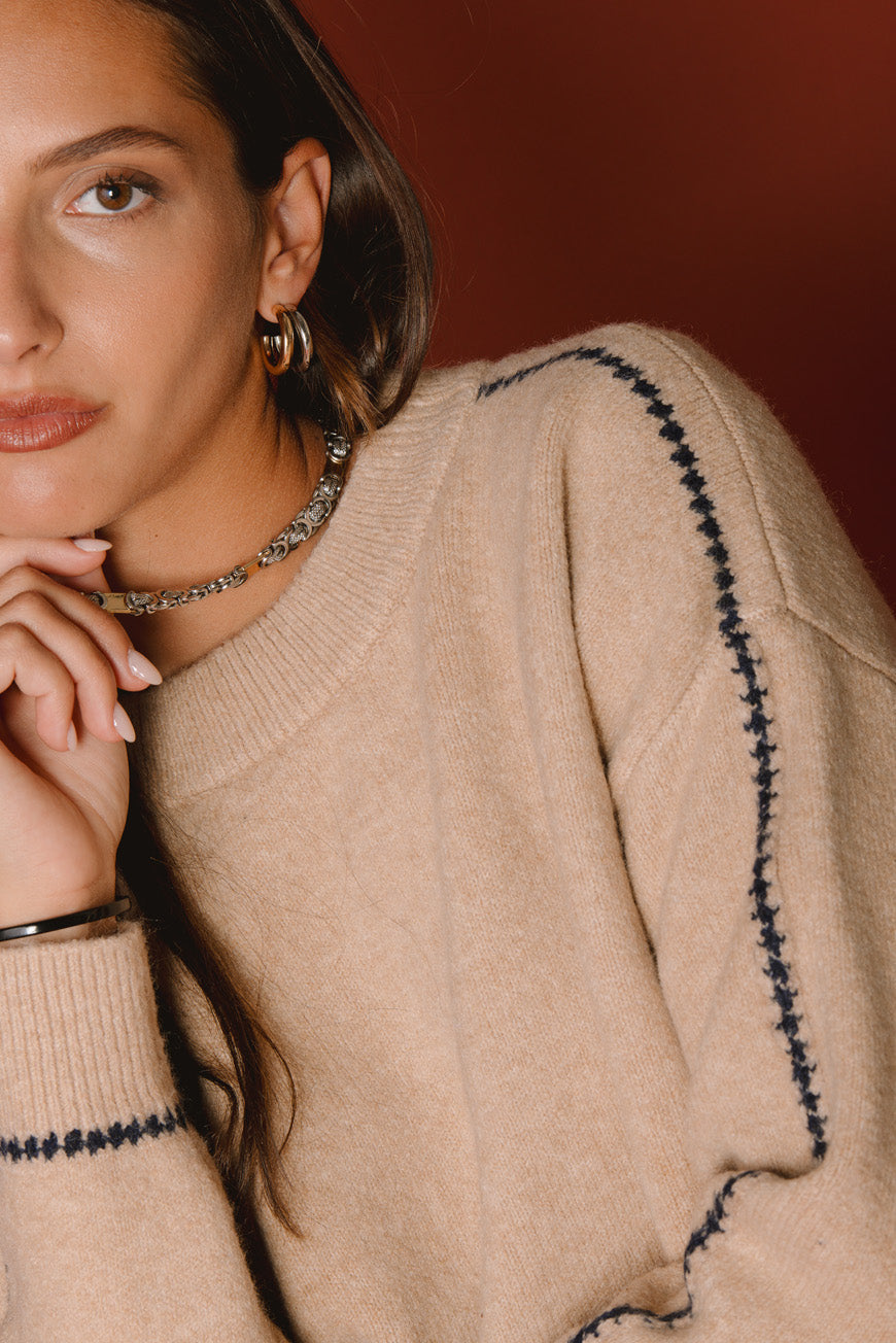 PULL MARINA BEIGE