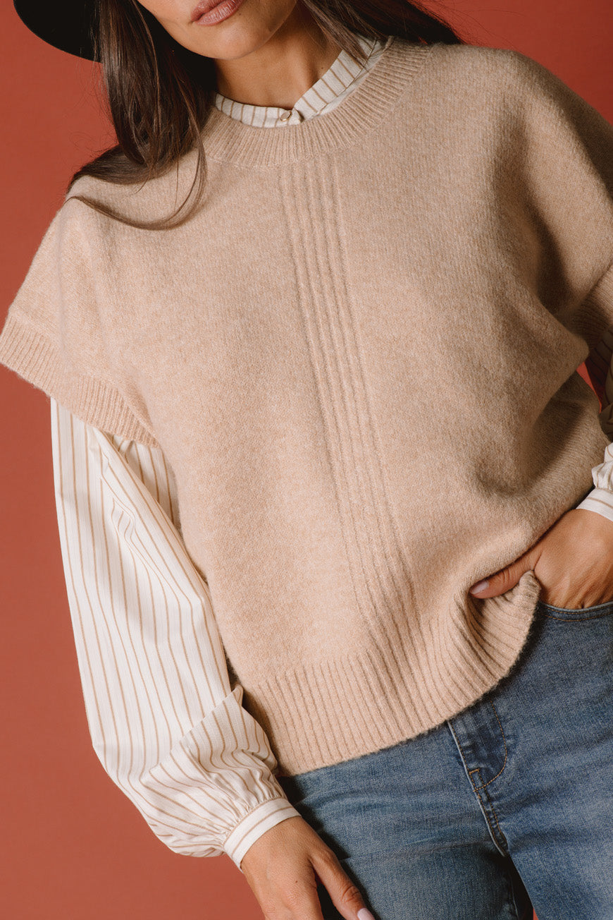 PULL JELILA BEIGE
