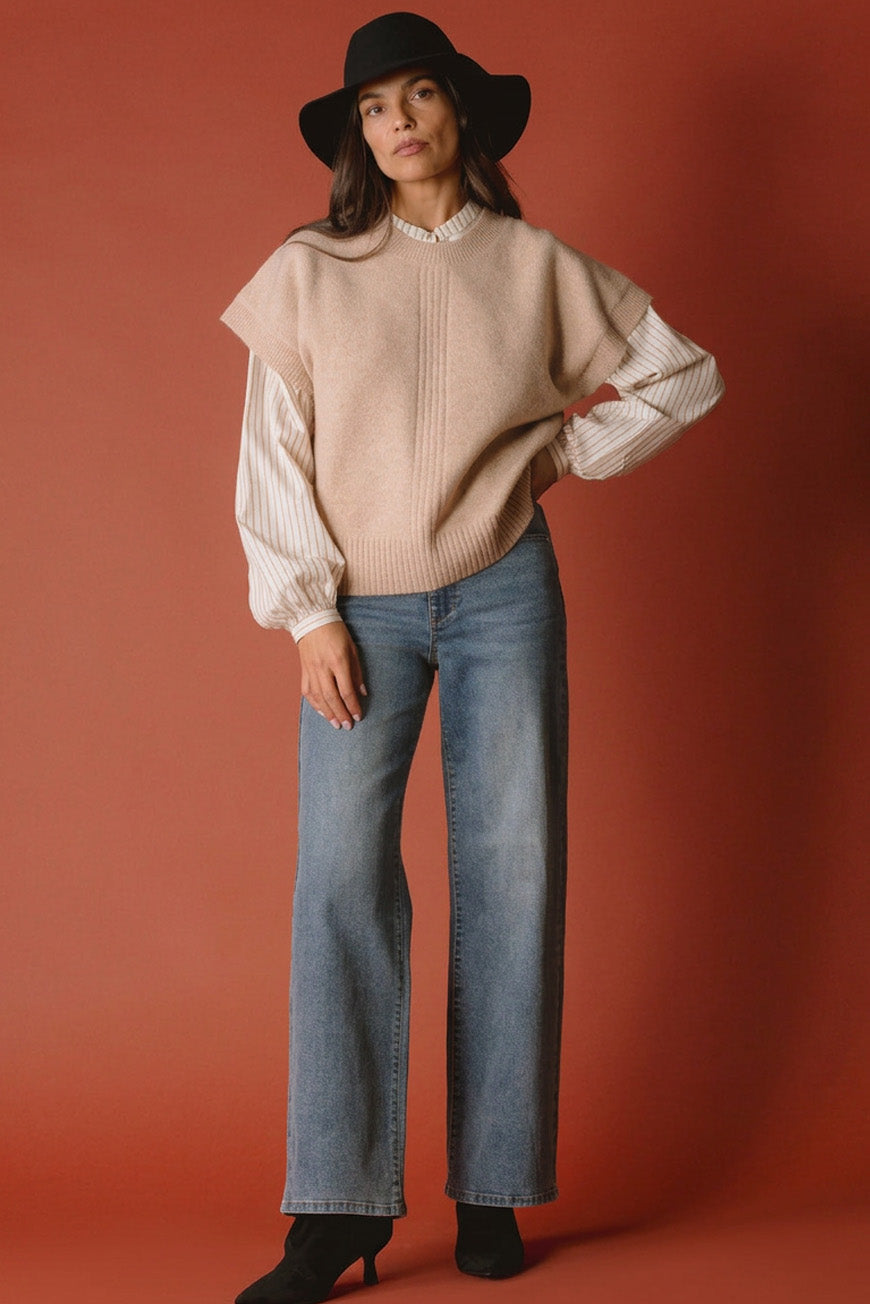 PULL JELILA BEIGE