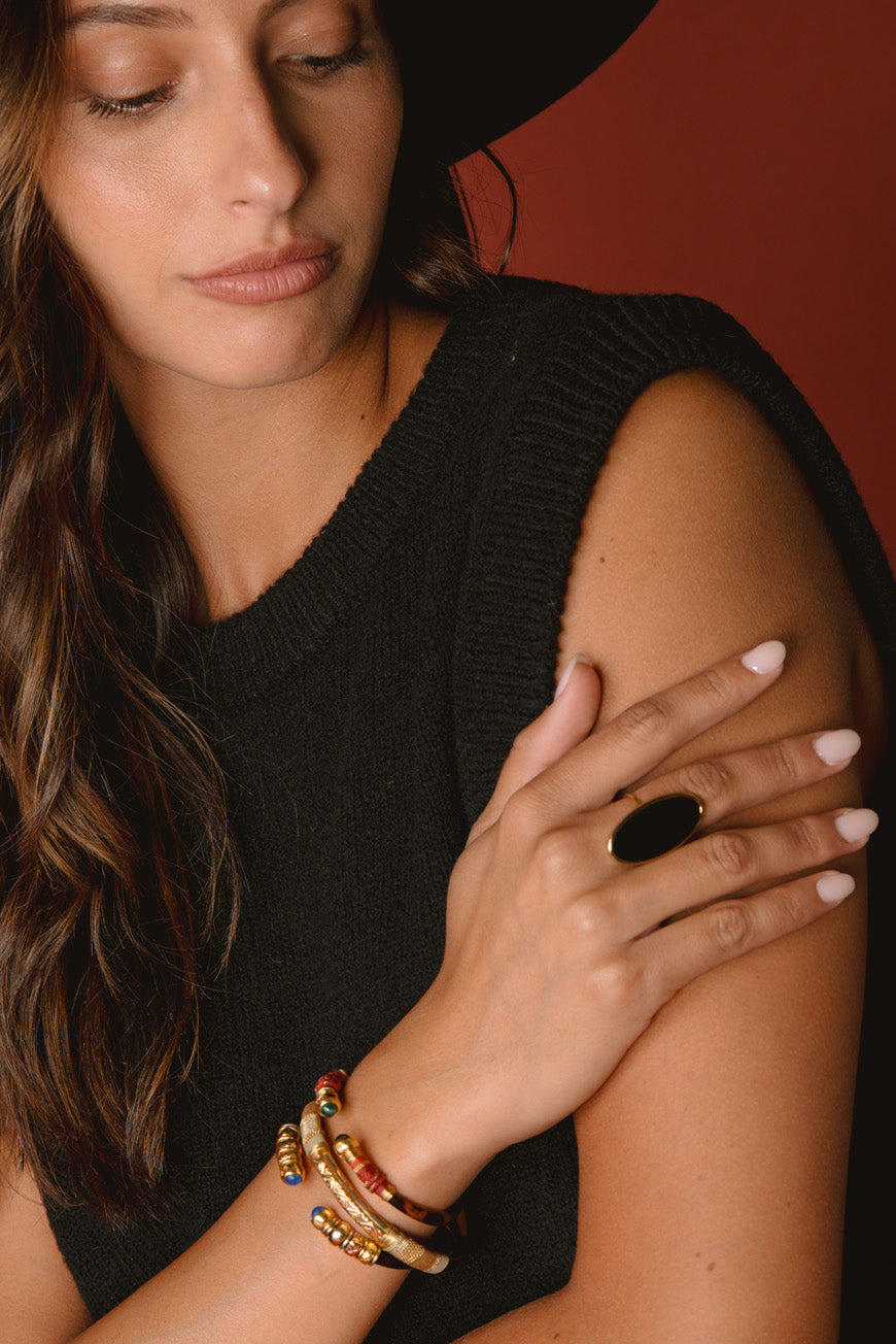 ROBE PEARL NOIR