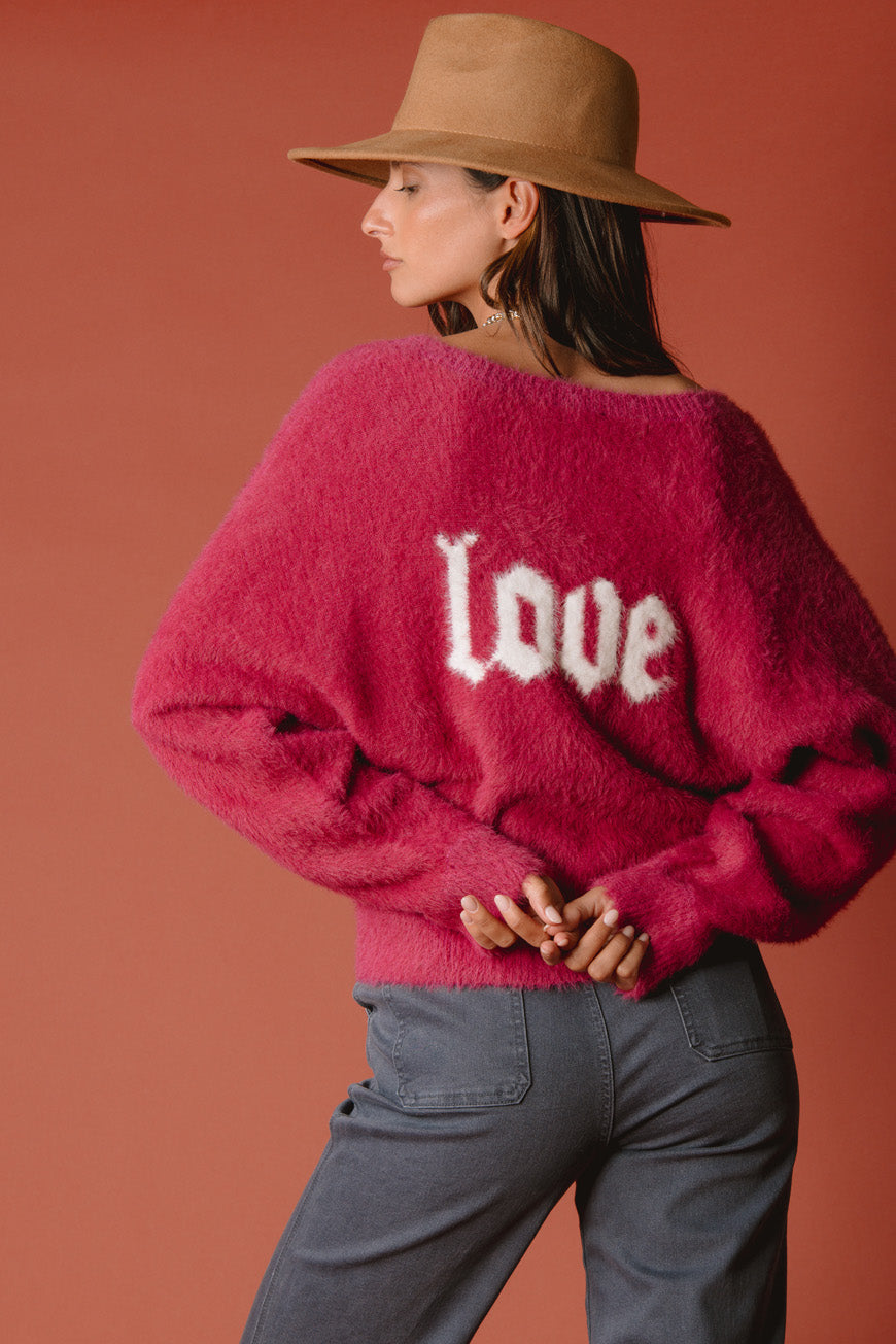 PULL DAMIANE MAGENTA