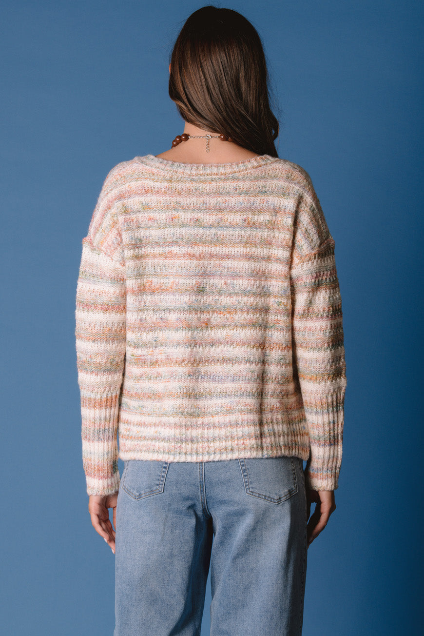 PULL MANUEL MULTICO RAYURES