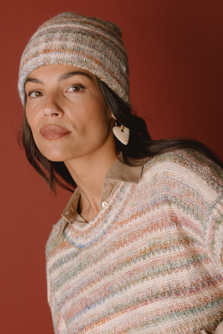 PULL JELILA MULTICO RAYURES