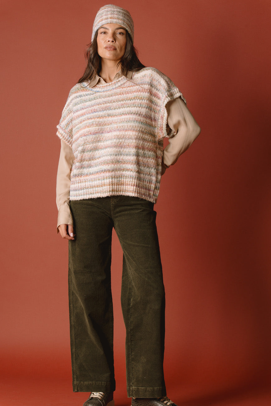 PULL JELILA MULTICO RAYURES