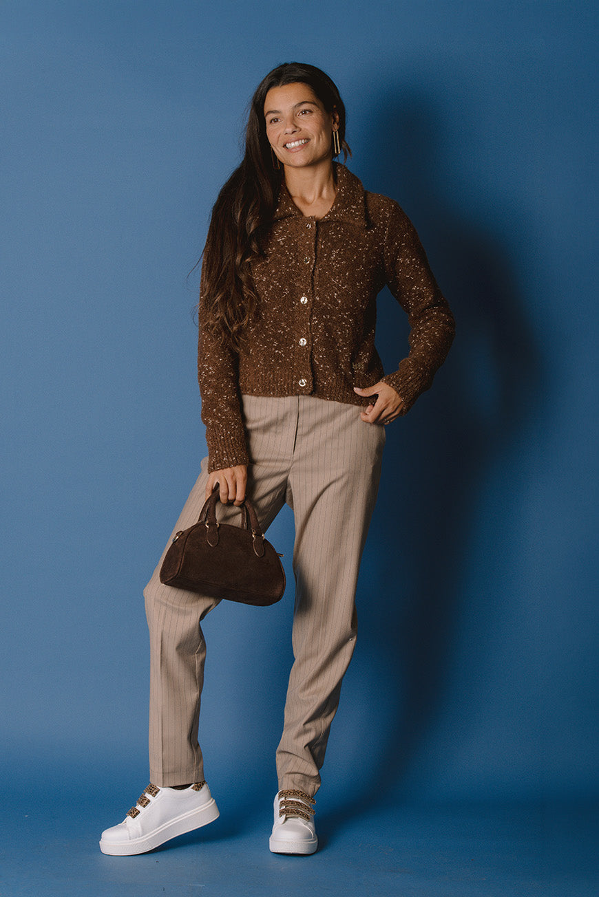 GILET PHILADELPHIA CHOCO
