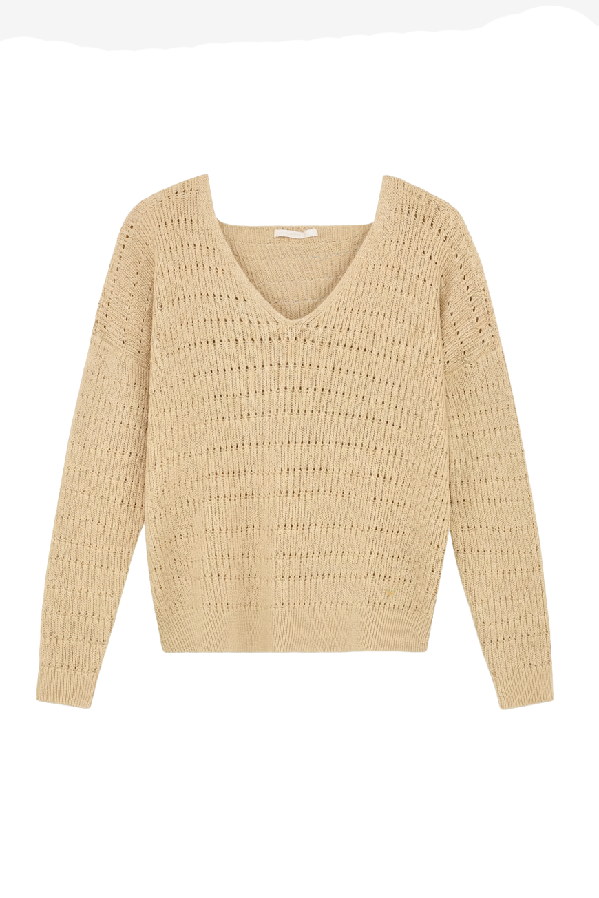 PULL FAREDA BEIGE