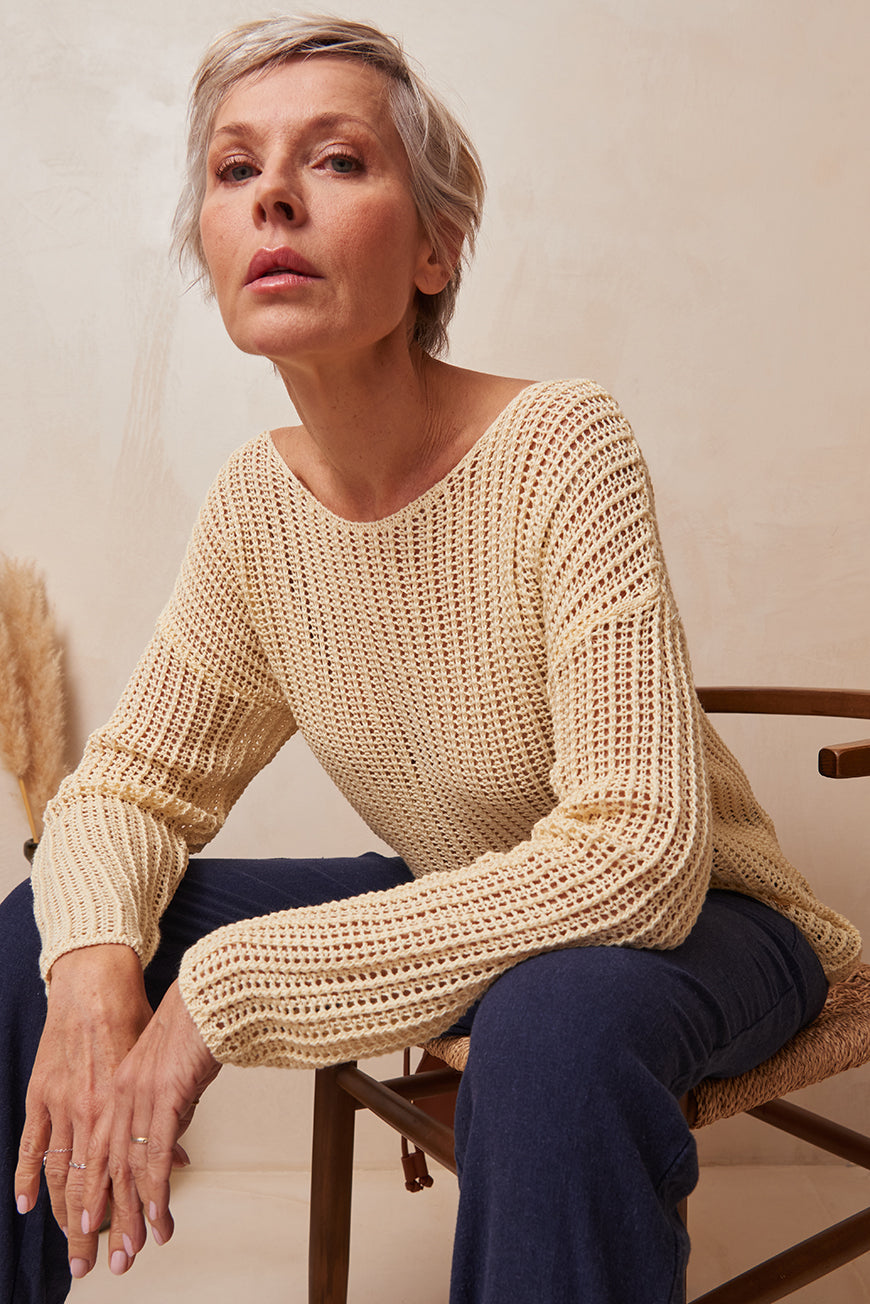 les p'tites bombes PULL EN CROCHET LIVIANE Outlet en ligne Vêtements