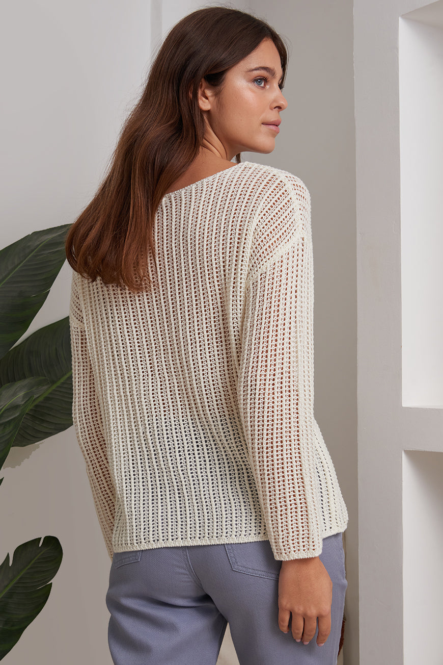 PULL EN CROCHET LIVIANE