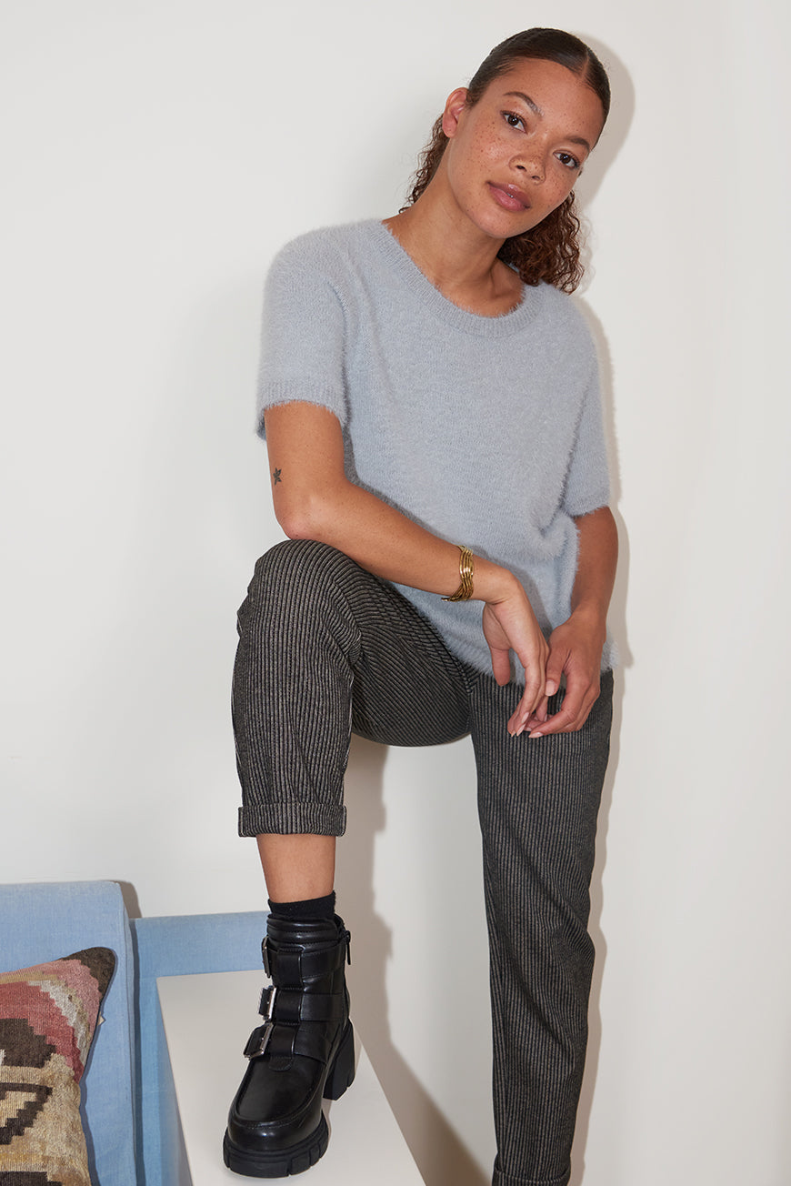 PULL MANCHE COURTE MAGALI