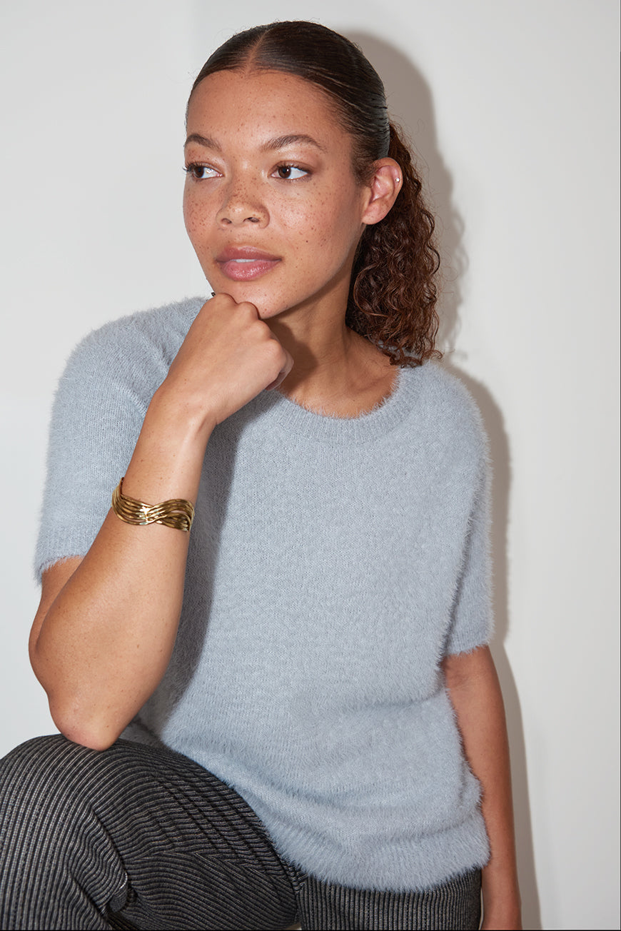 PULL MANCHE COURTE MAGALI