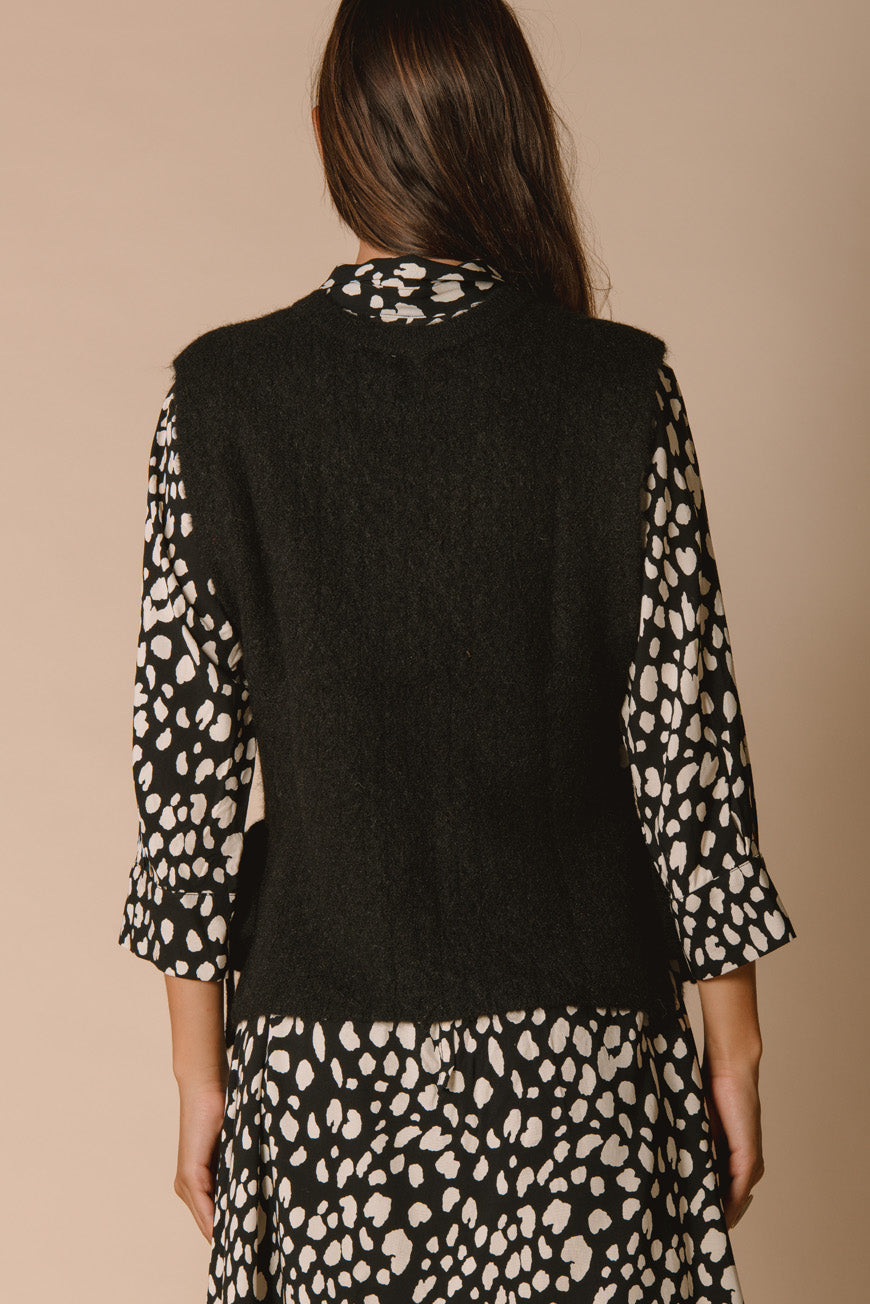 GILET MAURANE NOIR