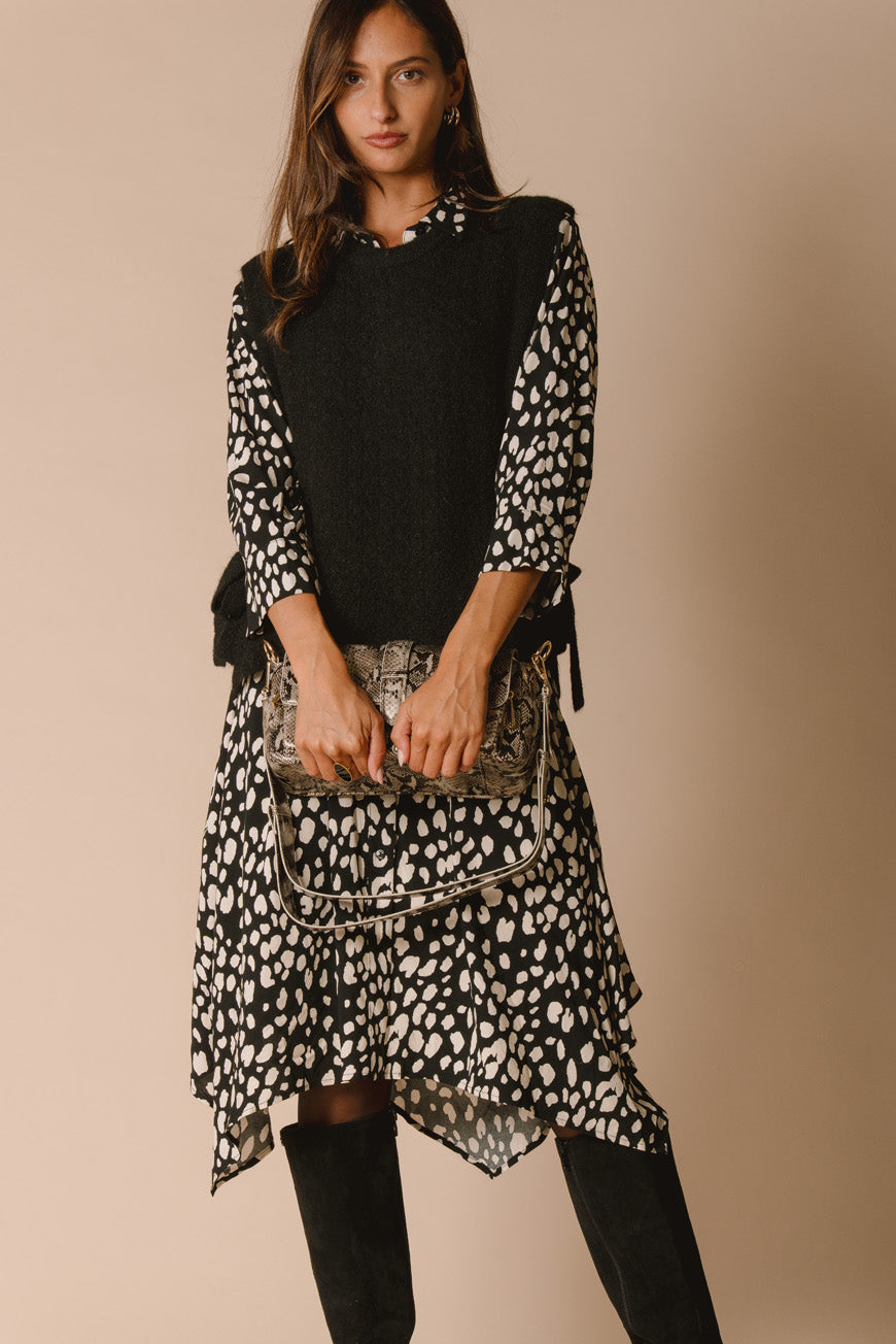 GILET MAURANE NOIR