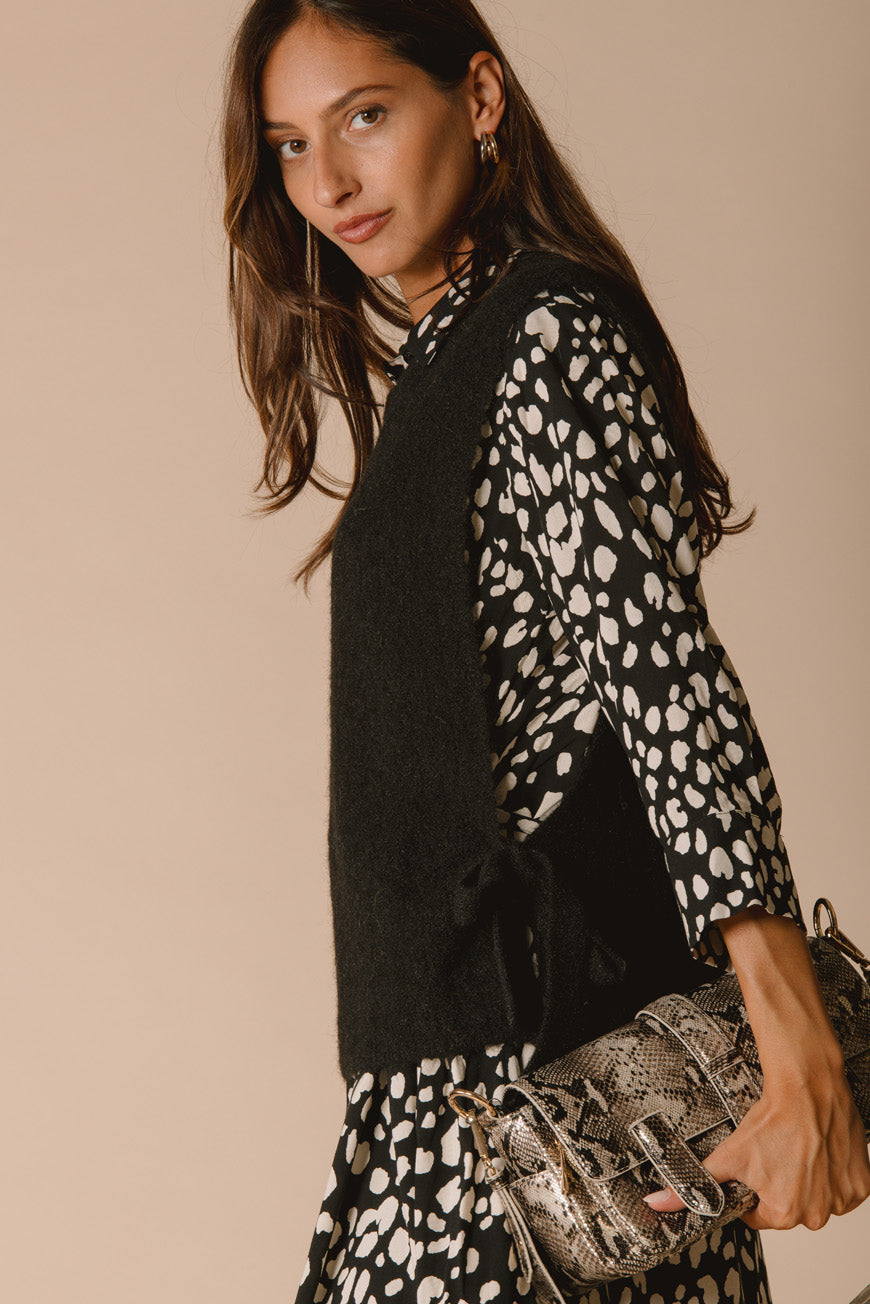 GILET MAURANE NOIR