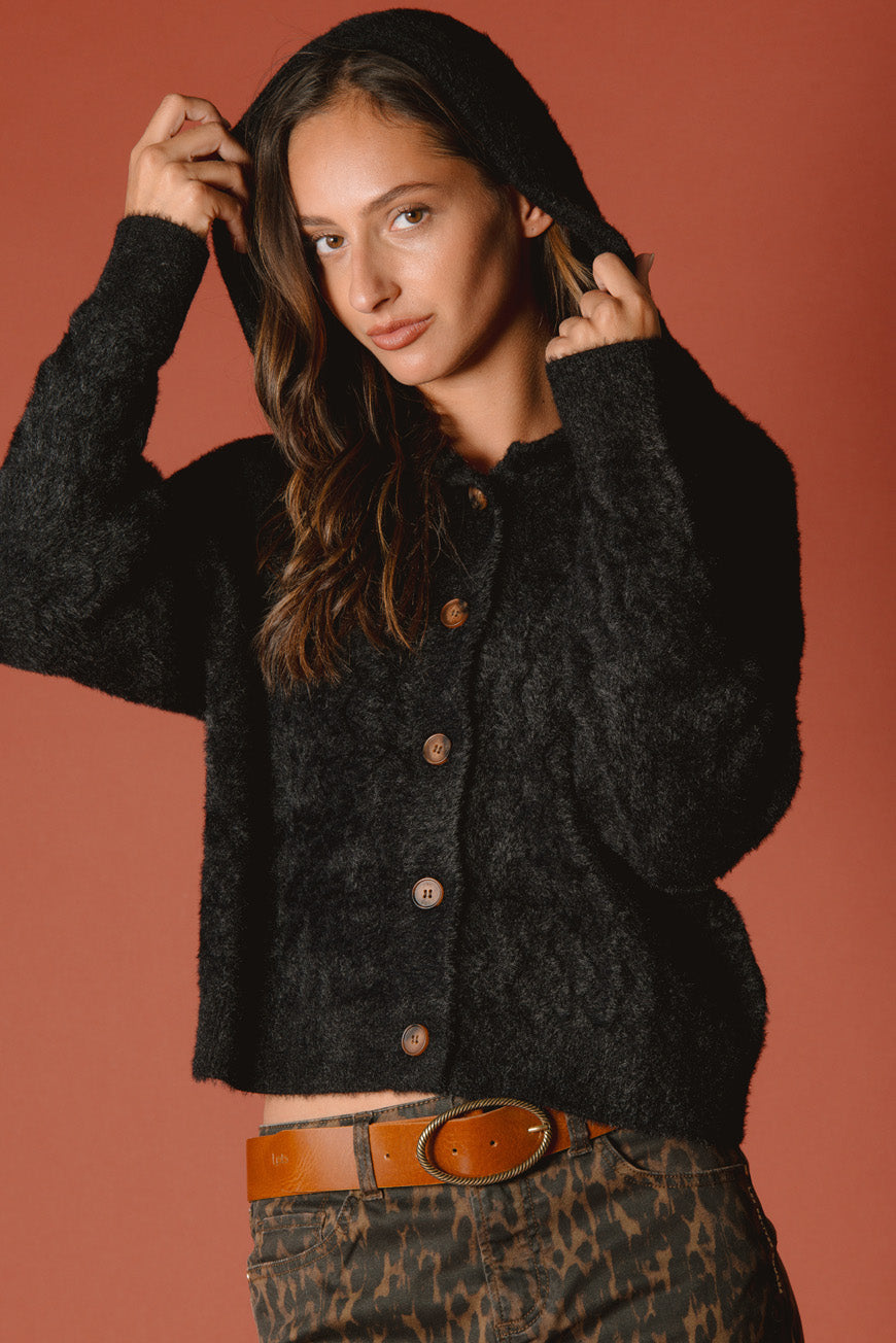 GILET JASMINE NOIR