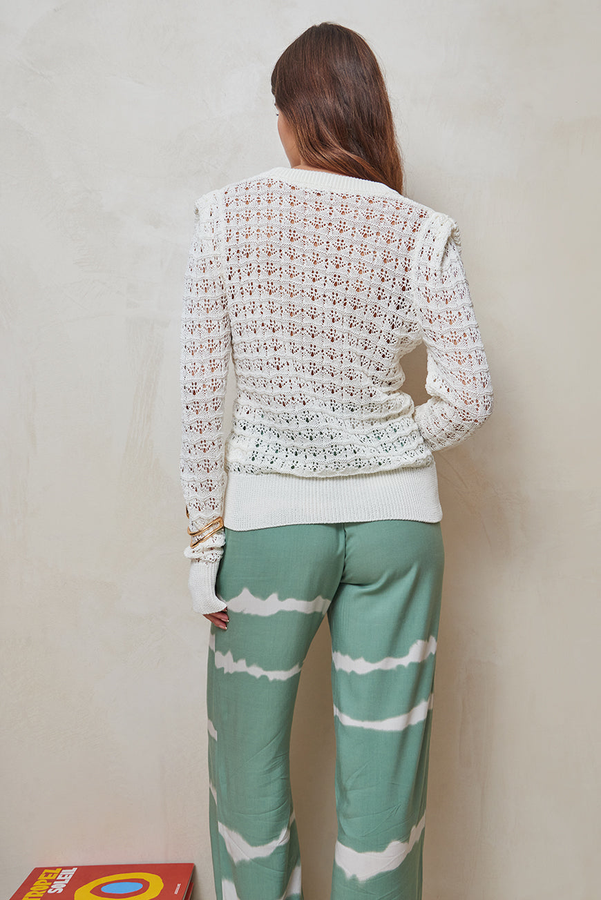 PULL EN CROCHET GAXINE