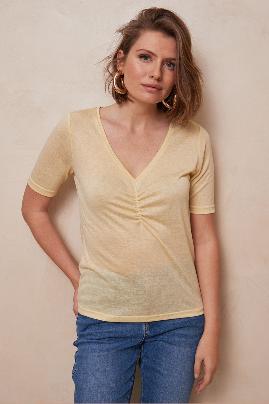 TEE SHIRT LAURNA CREME