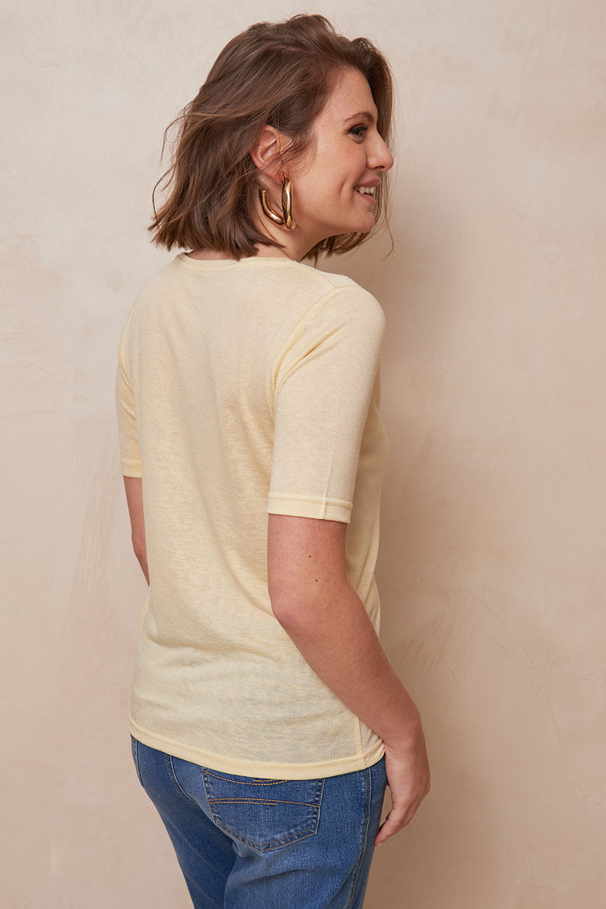 TEE SHIRT LAURNA CREME