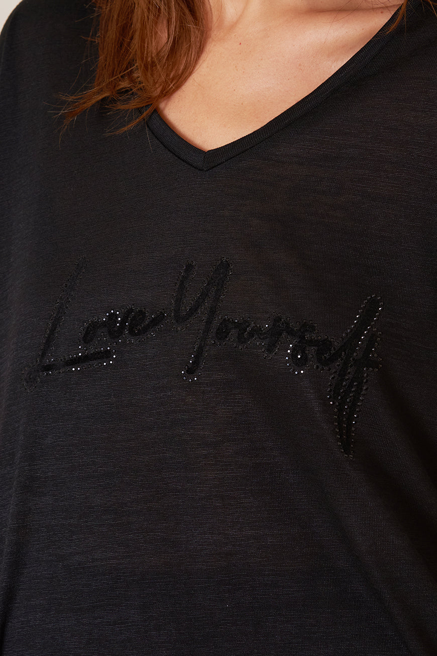 TEE SHIRT A MESSAGE DERNA