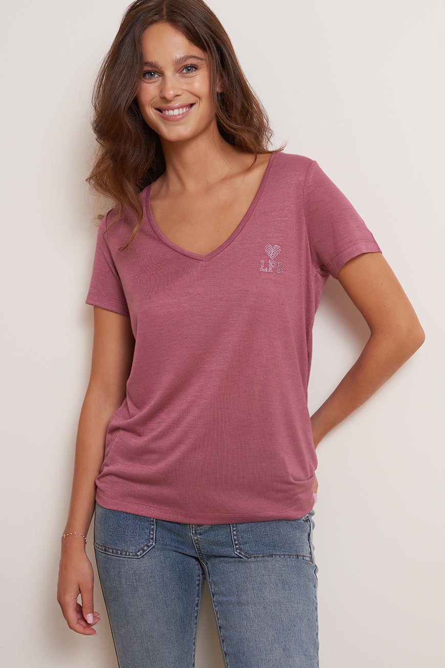 TEE SHIRT BRUNILDE LOVE
