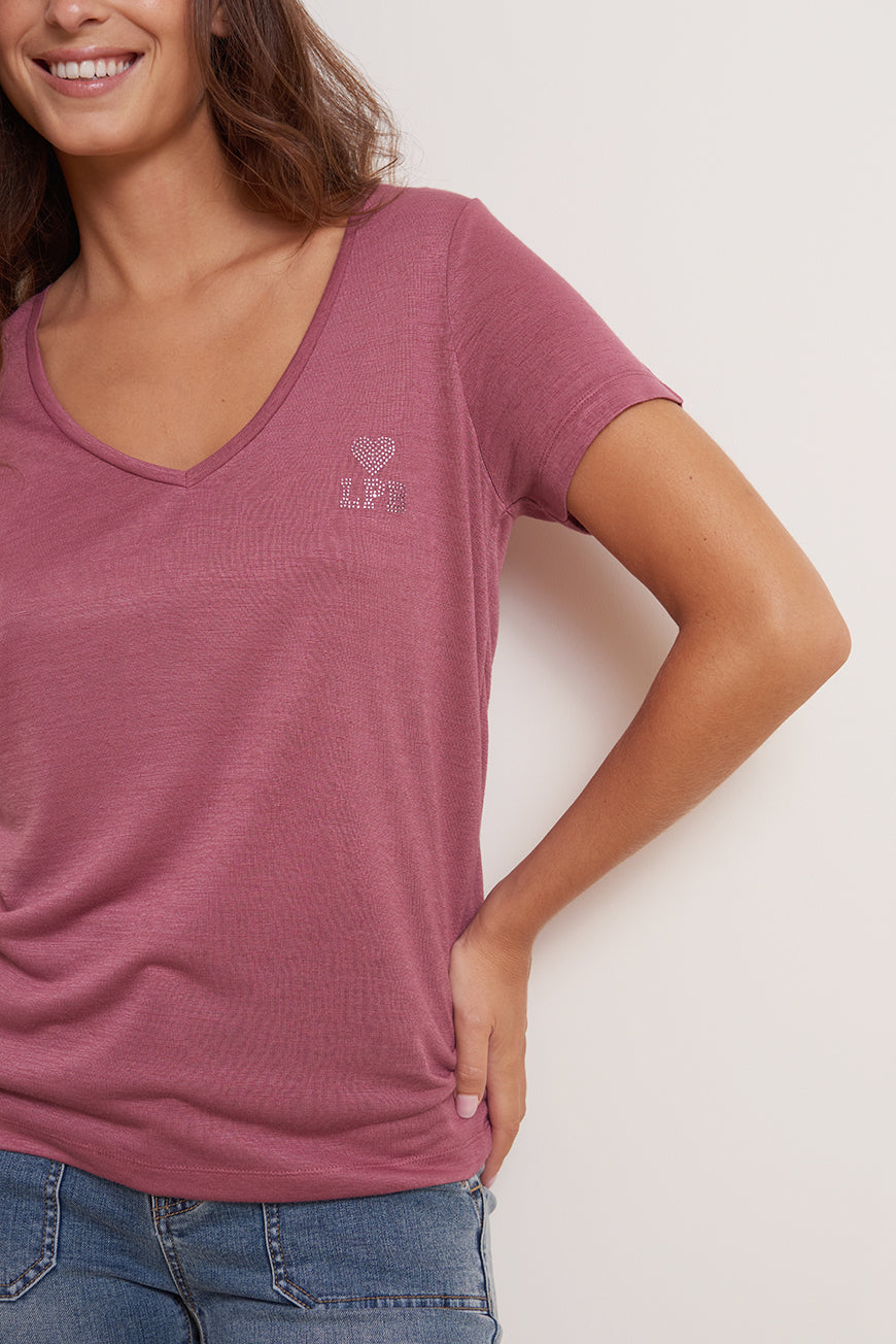 TEE SHIRT BRUNILDE LOVE