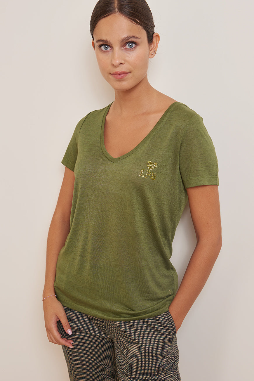 TEE SHIRT BRUNILDE LOVE