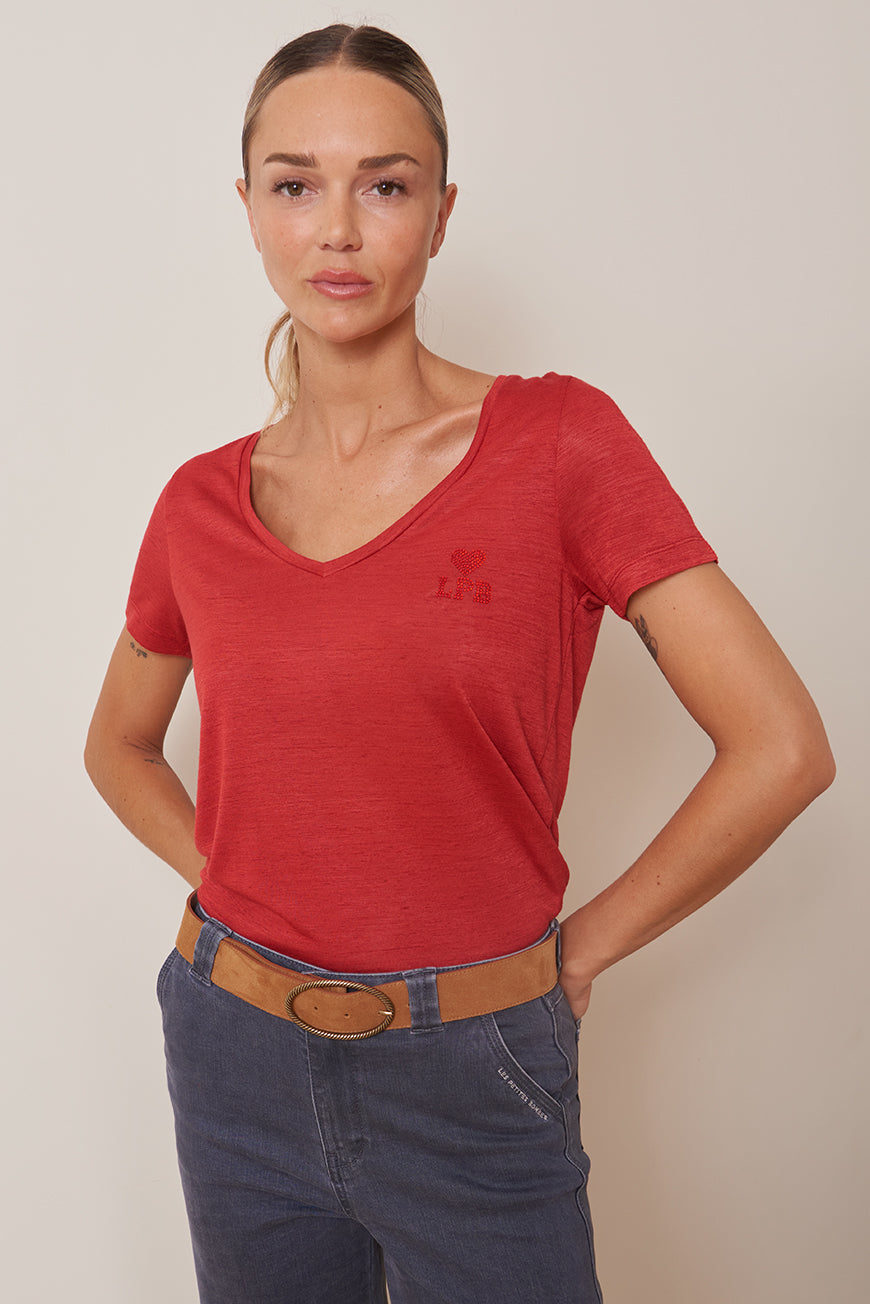 TEE SHIRT BRUNILDE LOVE