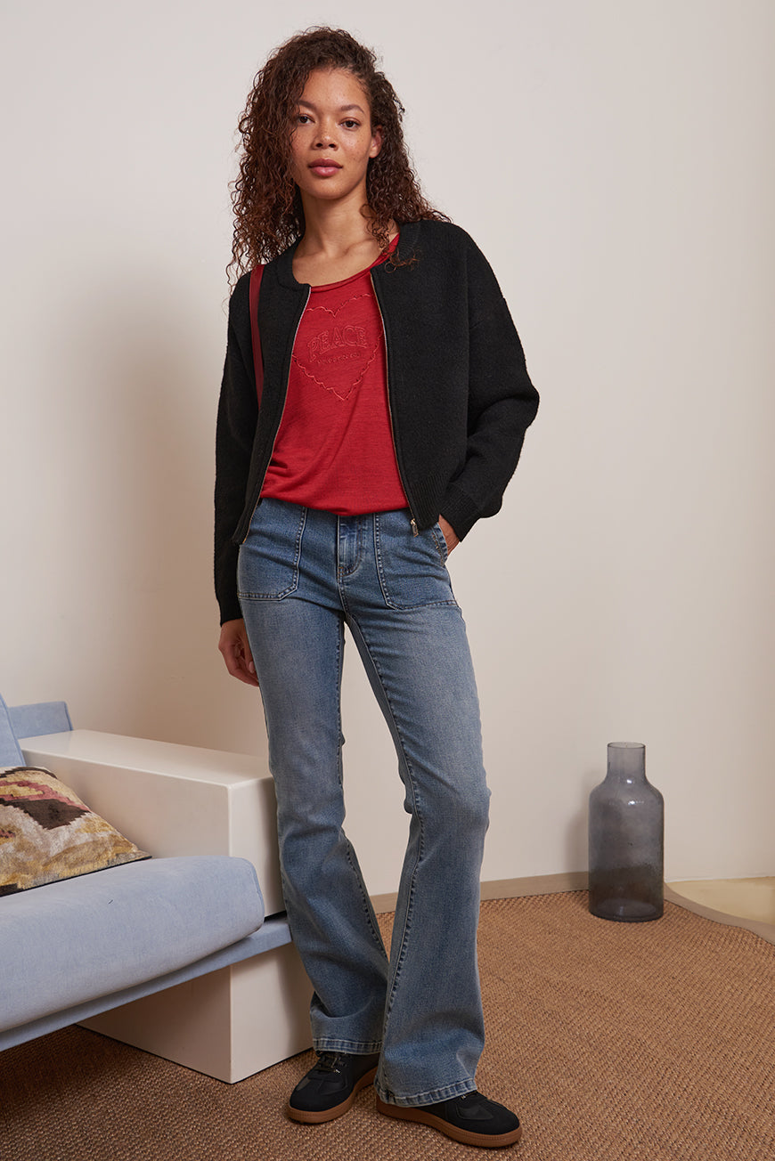 PANTALON BOOTCUT RELAX JANIS